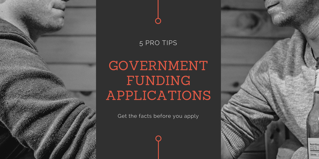 5 pro tips to government funding applications