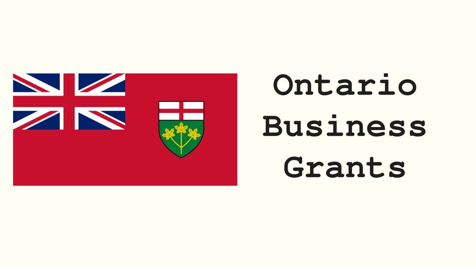 How to get a small business government grant Canada Small Business