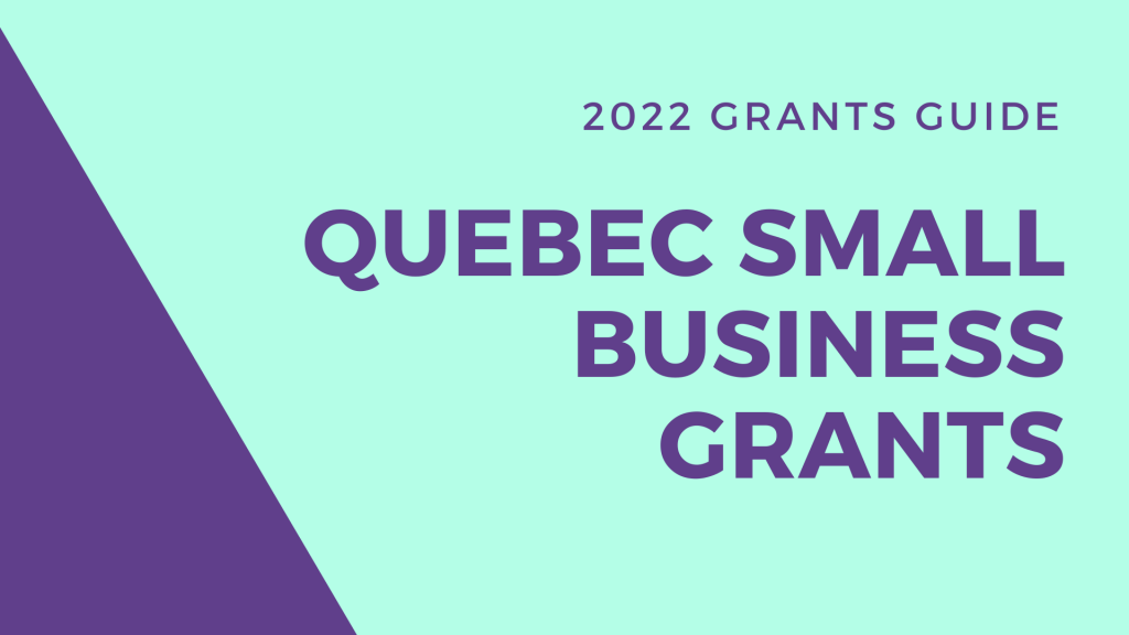 How to get a small business government grant Canada Small Business