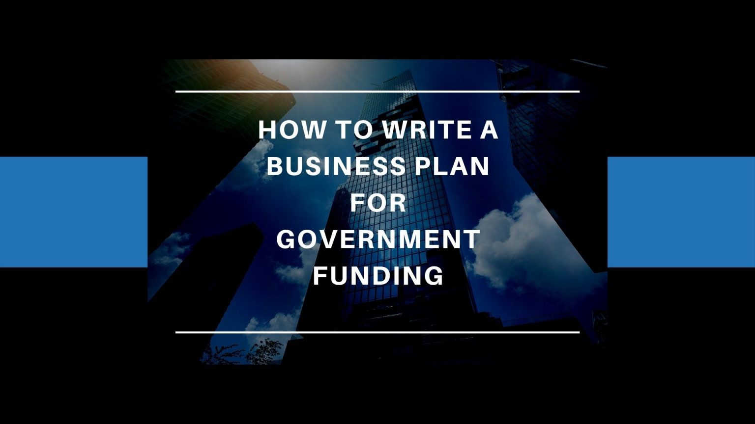 business plan for government funding